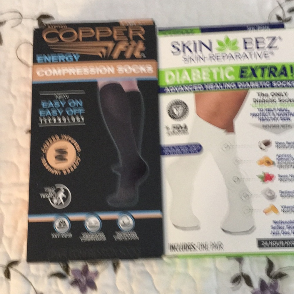 Socks, compression, diabetic